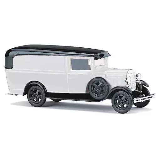 Ford modèle AA en Kit - Busch 60274 - HO 1/87 - livrée blanche  