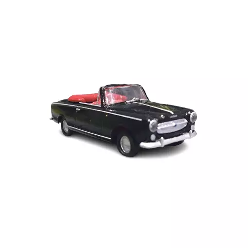 Peugeot 403 cabriolet - SAI 2531 - HO 1/87 - nero/rosso