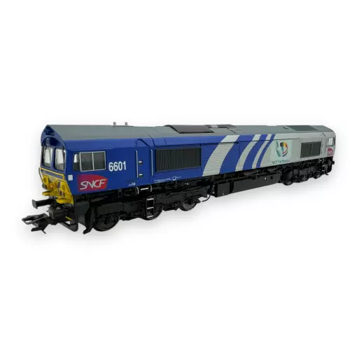 Locomotiva diesel Classe 66 JT42CWR Trix 22696 - HO : 1/87 - SNCF - EP V