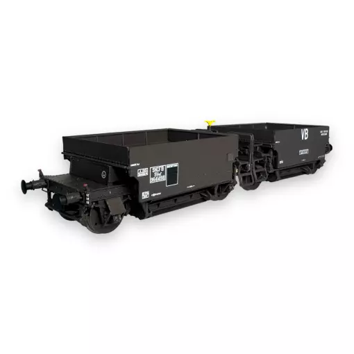 Montchanin ballastkoppelwagen - R37 43105 - HO 1/87 - SNCF - EP IIIb