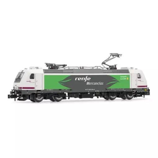 Locomotora eléctrica clase 253, librea blanca/morada, "Transporte Sostenible" - Arnold HN2594D - N 1/160 - RENFE - Ep VI - Sonido digital - 2R