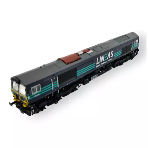 Locomotive diesel série 66 AC-DC son ESU 31283 - HO 1/87 - Lineas - EP VI