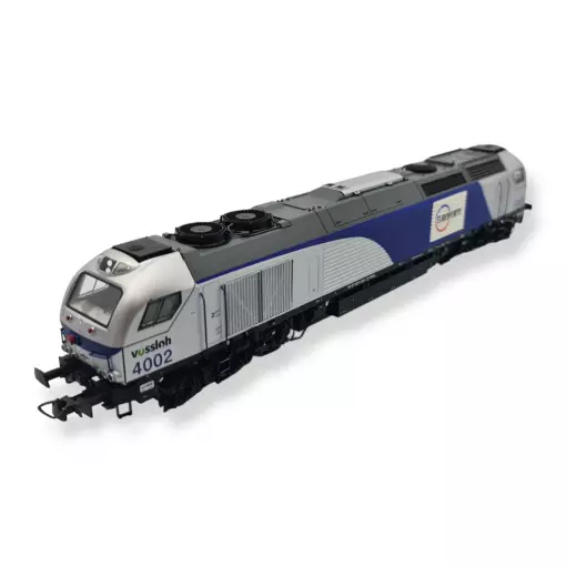 Locomotive diesel-électrique Euro 4000 livrée Europorte, Sudexpress 400221, HO 1/87e