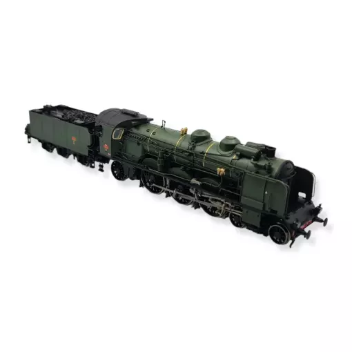 Steam locomotive 5-231 E 46 "MONTARGIS" REE MODELES MB137 - SNCF - HO 1/87