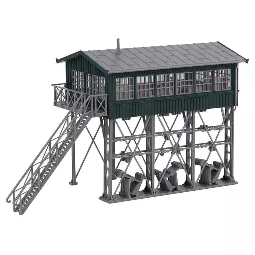 Straddle signal box - FALLER 120107 - HO 1/87