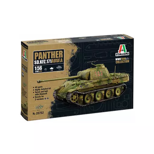 Char Panther Ausf A - Italeri 25752 - 1/56