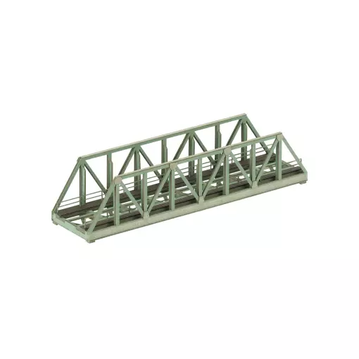 Marklin 89759 single-track truss bridge - Z 1:220 - steel appearance