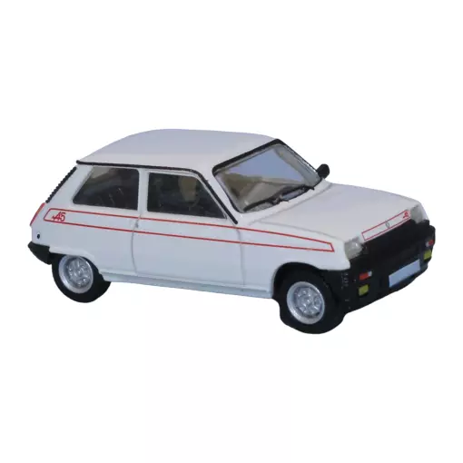 Renault 5 Alpine SAI 7022 - HO : 1/87 - Voiture miniature