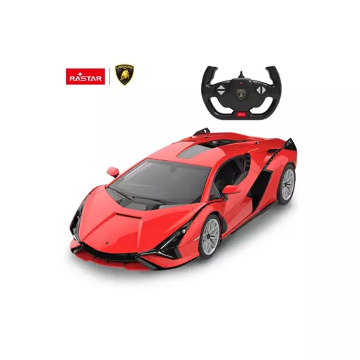 Coche eléctrico - Lamborghini Sian rouge RTR - T2M RS97700 - 1/14