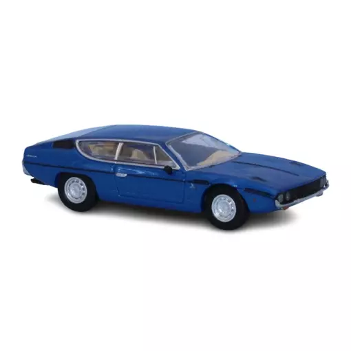 Lamborghini Espada bleu métallisé 1968 - PCX 870168 - HO 1/87