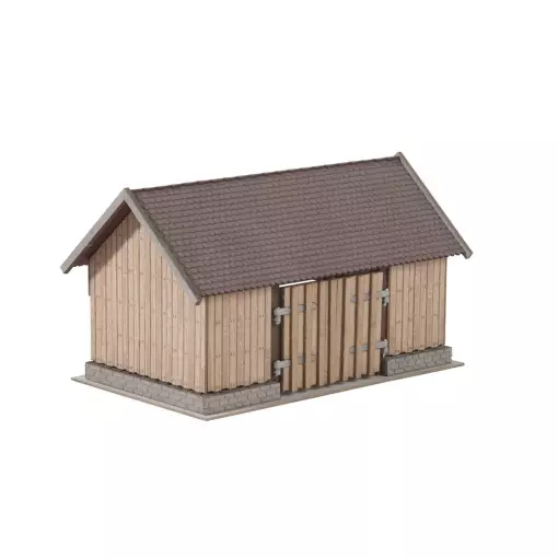 Depot/Schuppen, Lasergeschnitten NOCH 66716 - HO 1/87 - 109x67x64 mm