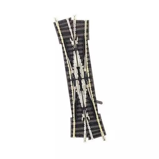 Traversée Jonction Double TJD à gauche Fleischmann 9184 code 80 - N 1/160