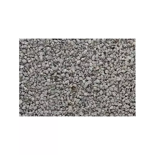 Ballast moyen couleur gris moyen - WOODLAND SCENICS B82 - 353 cm³ - Echelle HO 1/87ème