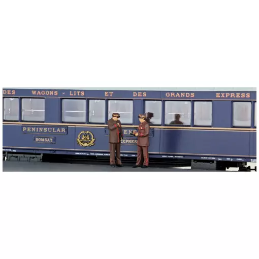 3 conducteurs pour les voitures CIWL - LS Models 89650 - HO 1/87 - Ep IIIbc