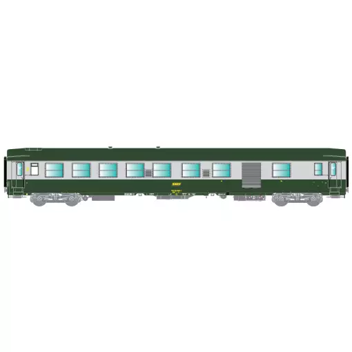 UIC B5Dd2 wagen - O 1/43 - Rail 37 72001