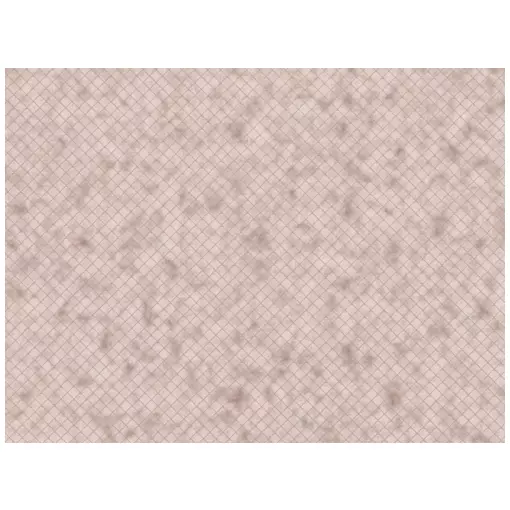 Carrelage carré en terre cuite - Régions et Compagnies MAT014 - HO 1/87