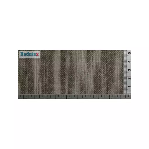 Redutex decorplaat 160AD112 - N 1/160 - Zwarte straatsteen