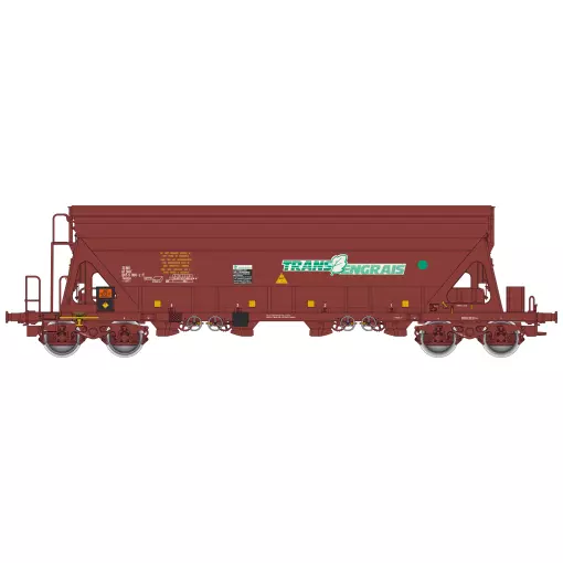 Wagon trémie Tanpps Trans Engrais - Albert Modell 065319 - HO 1/87 - Ep V - 2R