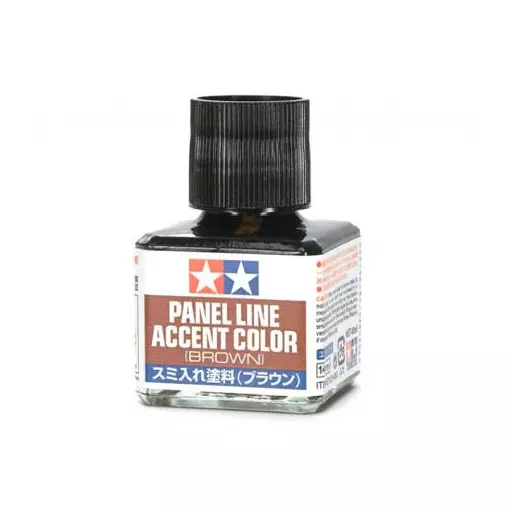 Jus email Brun Paneel Lijn 40ml TAMIYA 87132