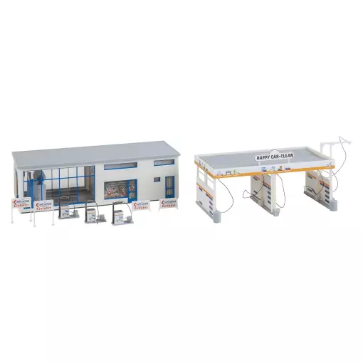 Station de lavage pour autos - Faller 191829 - HO 1/87 - EP IV