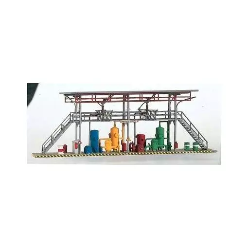 J. Henning PIKO 61105 benzinestation - HO 1/87