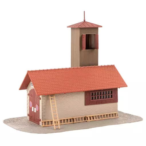 Stazione dei pompieri Faller 131383 - HO: 1/87 - 158 x 106 x 140 mm