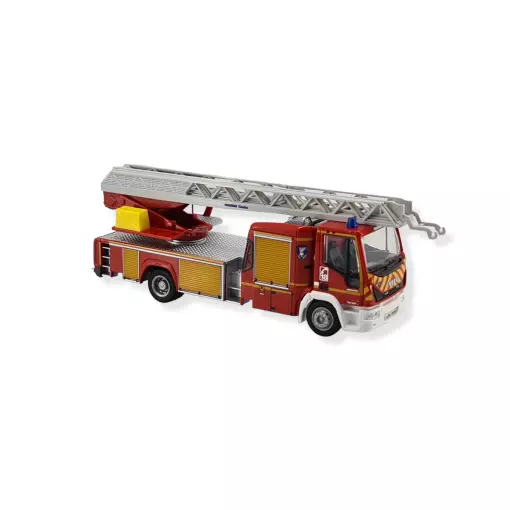 Camion di pompieri Magirus DLK 32 - SDIS Vosges Rietze 68495 - HO : 1/87