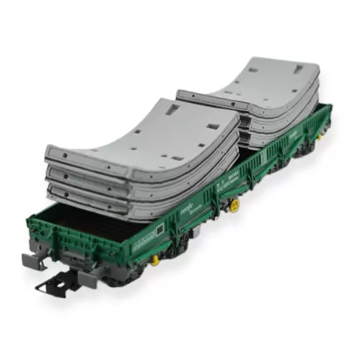Wagon plat & chargement RMMNS ELECTROTREN E6542 RENFE - HO