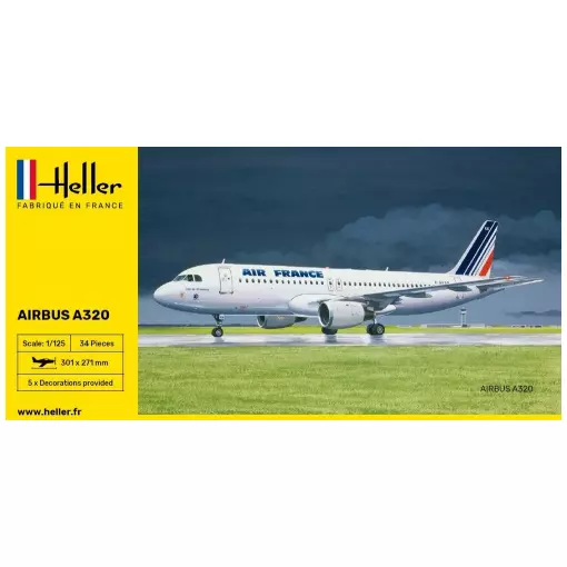 Kit de démarrage - A-320 AF - Heller 56448 - 1/225