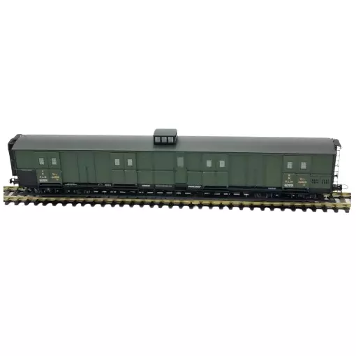 Kastenwagen mit Drehgestellen ex-PLM - REE Modelle VB357 - HO: 1/87 - SNCF - EP II