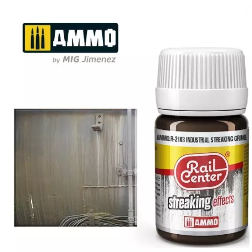  Effet de Coulures et Salissures pour Modélisme Ferroviaire - AMMO 4602103 - 35ml