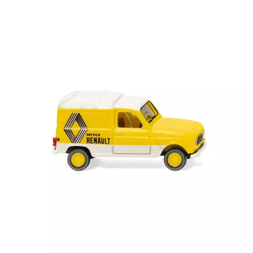 Renault 4 fourgonnette - Renault Service - SAI 2460 - HO 1/87