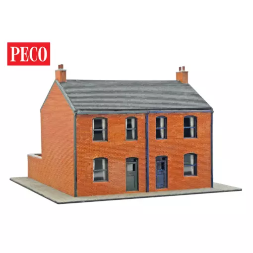 Maison victorienne complète, kit découpé au laser - Peco NB308 - N 1/160 