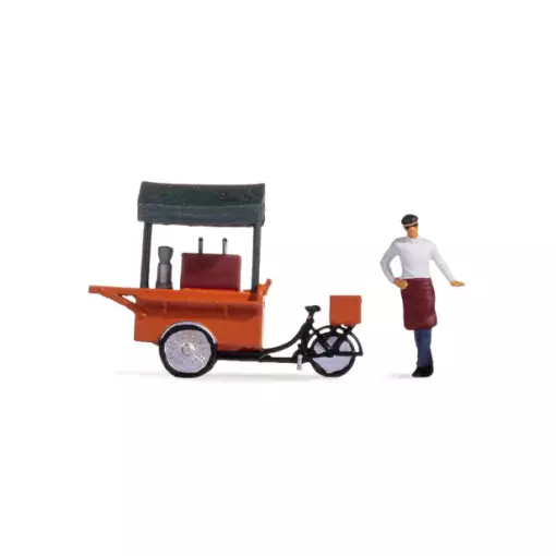 Scene stand de café - Noch 16506 - HO : 1/87