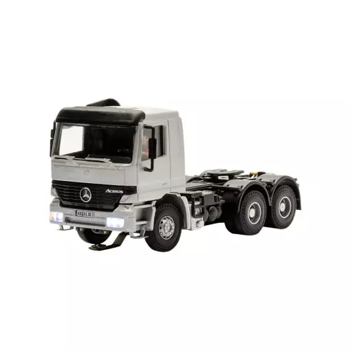 Lkw mit Motorantrieb Mercedes-Benz ACTROS Viessmann 8030 - HO 1/87 - grau lackiert