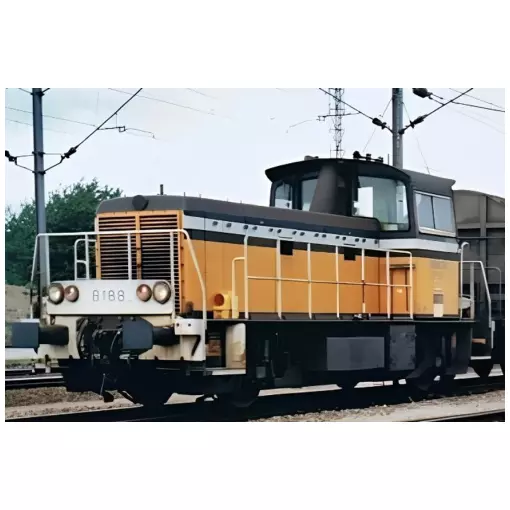 Locotracteur diesel Y 8188, livrée Arzens logo Tallon, Sotteville - Chrezo 80-03 - 0 1/43 - SNCF - Ep IV - Analogique - 2R