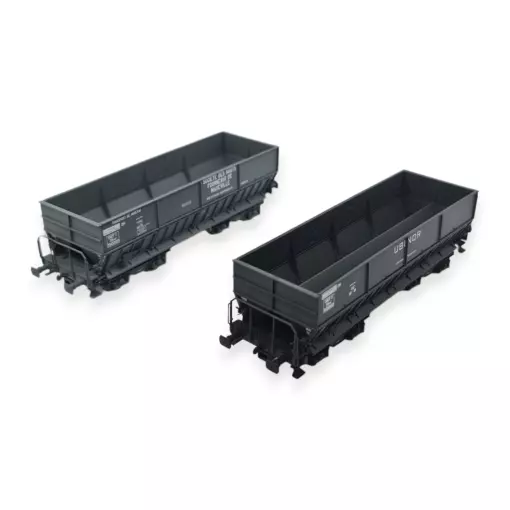 Set de 2 wagons minerais DM - LS Models 31106 - HO : 1/87 - SNCF - EP III