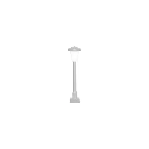 Éclairage Routier Moderne - LED - Hauteur 49mm - Viessmann 60801 - HO: 1/87 
