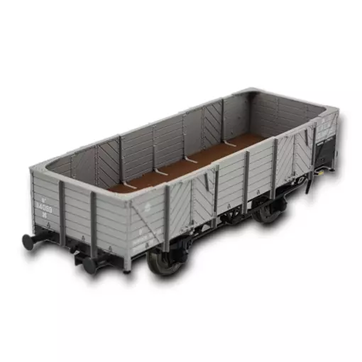 Wagon tombereau du PLM 4 avec des portes en bois gris