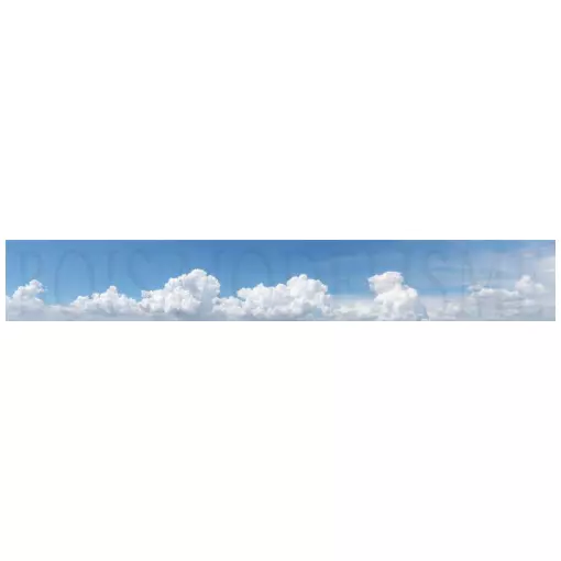Achtergrond: Lucht met wolken aan de horizon - Model Wood 901001