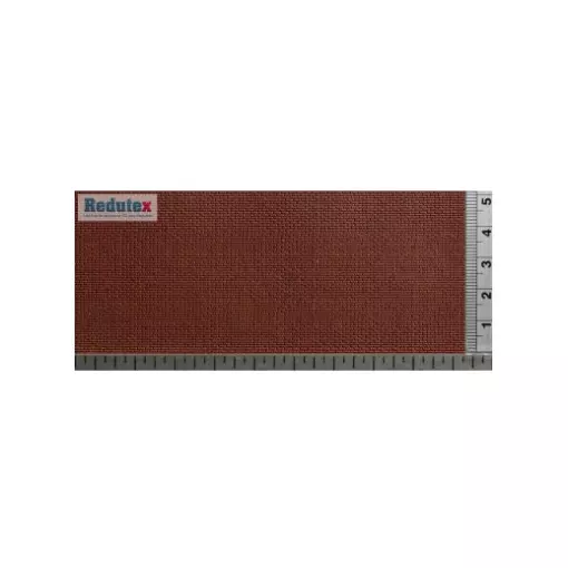 Plaque de décors - Redutex 148LD113 - N 1/160 - Brique plaine