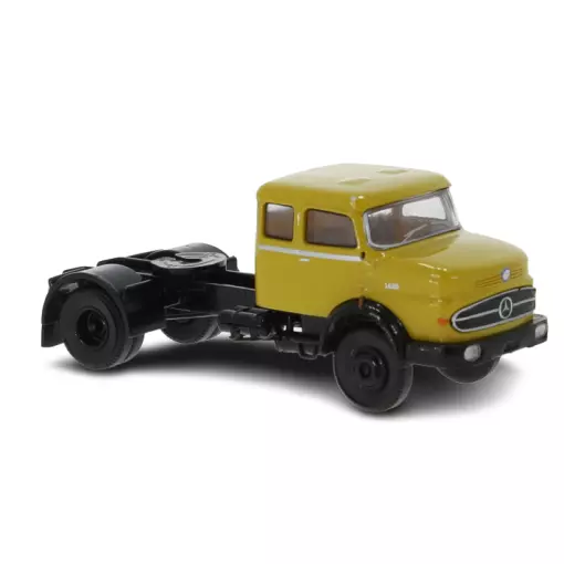 Tracteur Routier Mercedes Benz LS SZM jaune BREKINA 81120 - HO 1 :87