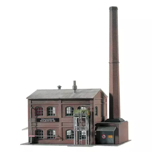 Usine "Chaufferie Warwick" Piko 60014 - modello e kit - N 1/160