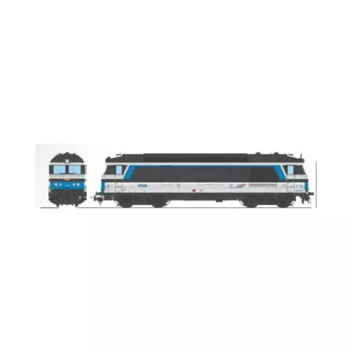 Diesellokomotive BB 67424 Isabelle - Ree Modèles MB240S - HO 1/87 - SNCF - Ep VI - Digital sound fumigène - 2R