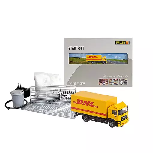 Kit de Démarrage Car System Camion DHL - FALLER 161607 - HO 1/87