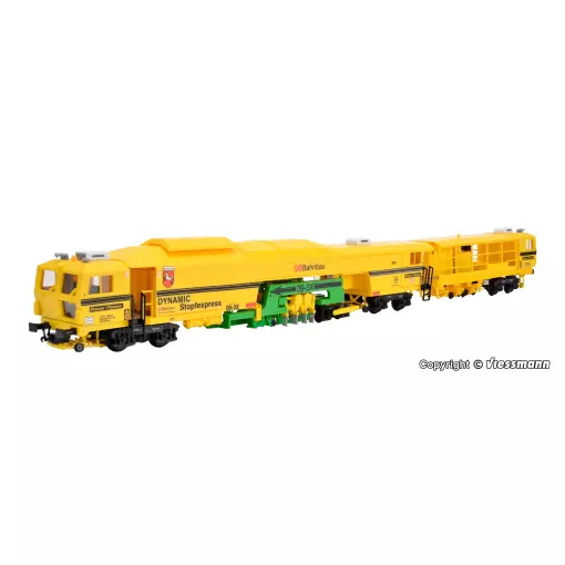 Rincalzatrice dinamica diesel 09-3X PLASSER & THEURER - Kibri 16090 - HO 1/87 - Ep V/VI - Analogico - 2R