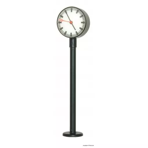 Reloj de plataforma iluminado Viessmann 1880 - N 1/160 - Altura 25 mm