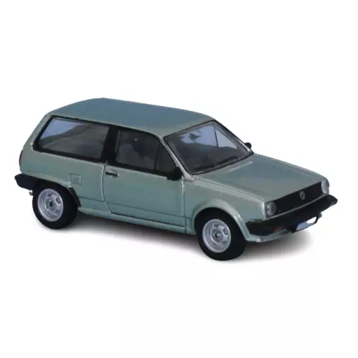 Voiture VW Polo II  vert clair métallisé PCX 870333 - HO 1/87
