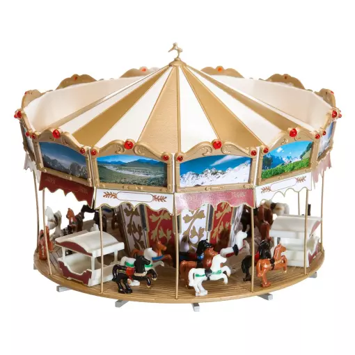 Children's carousel HO 1/87