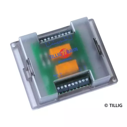 Module relais électronique double - Tillig Bahn 08414